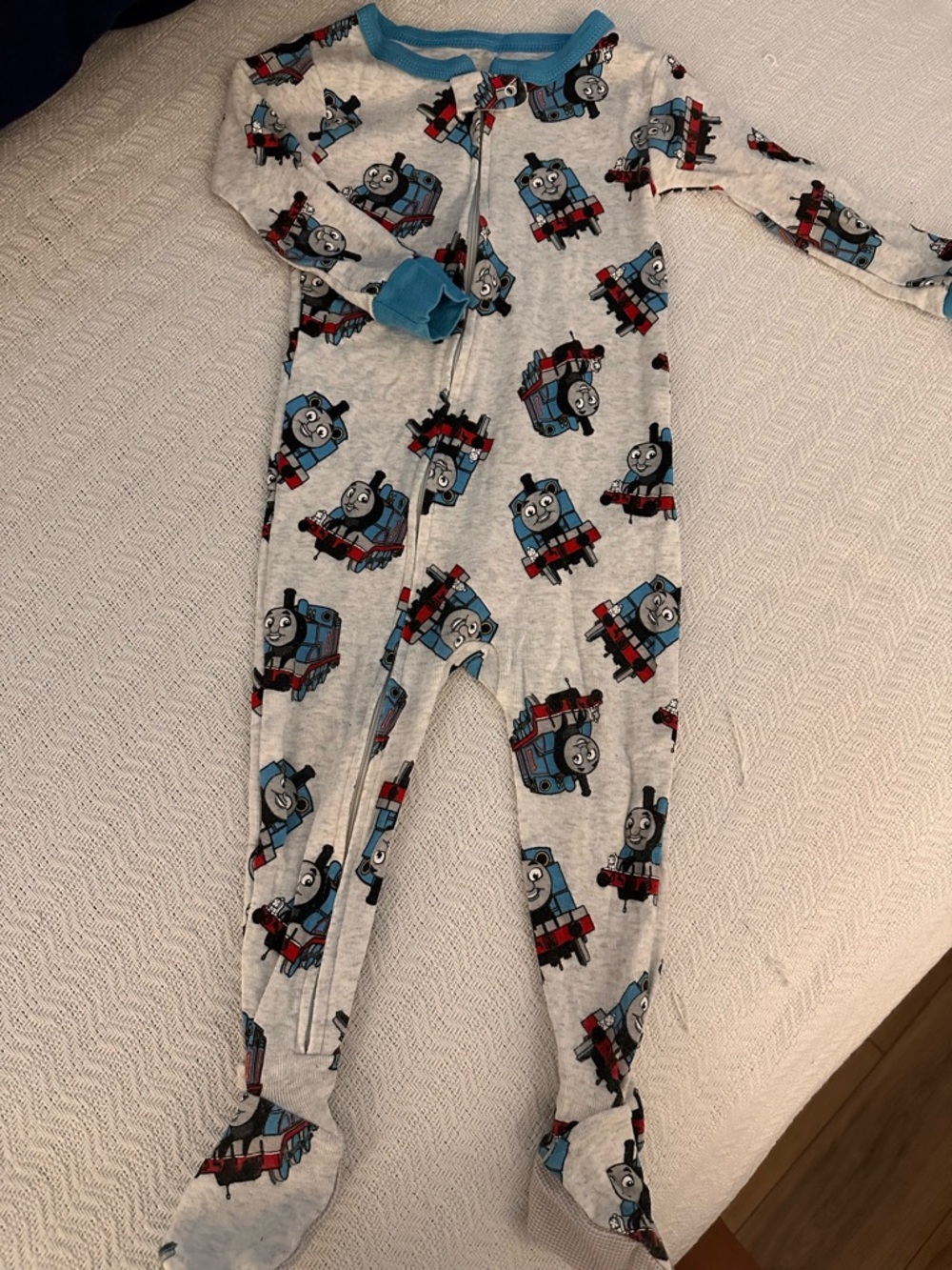 Baby Boy Thomas The Train Footie